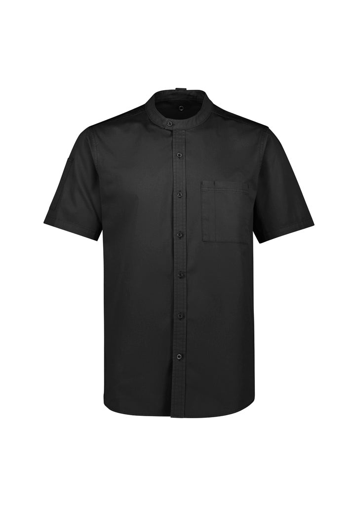 Biz Collection Mens Salsa Short Sleeve Chef Shirt (CH329MS)