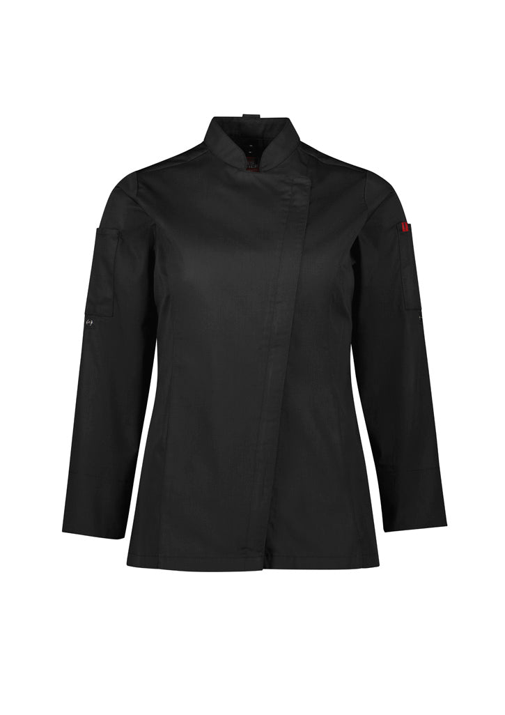 Biz Collection Womens Alfresco Long Sleeve Chef Jacket (CH330LL)