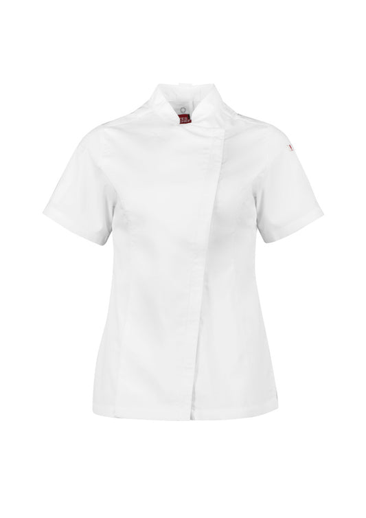 Biz Collection Womens Alfresco Short Sleeve Chef Jacket (CH330LS)