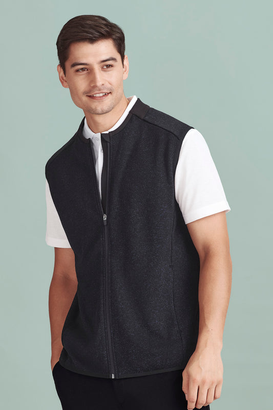 Biz Care NOVA Mens Knit Vest (CO343MV)