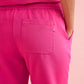 Biz Care Womens Pink Jogger Scrub Pant (CSP241LL)