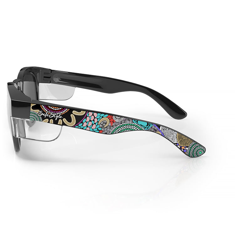 Safestyle Cruisers Black Frame Polarised Lens Art Series V.2 (CRBPI2100)