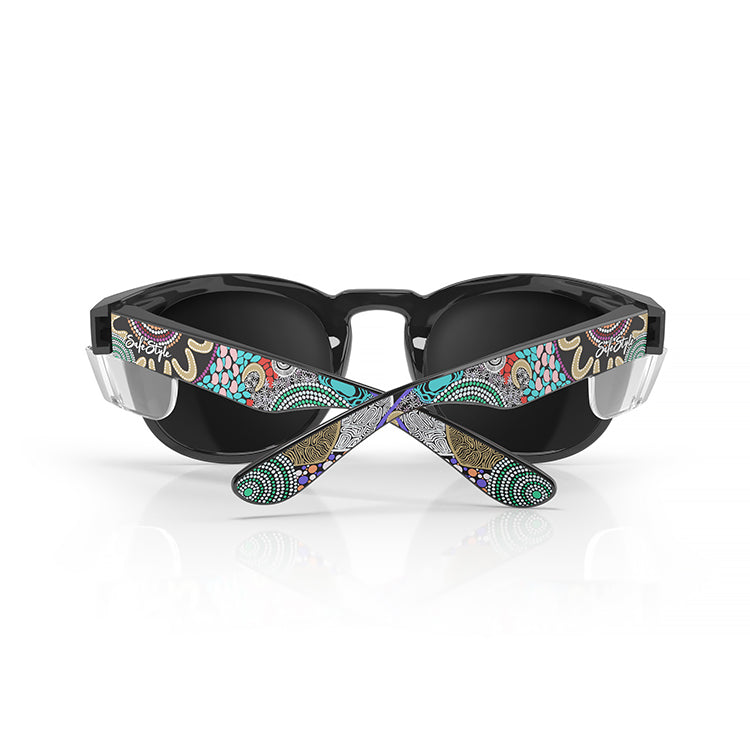Safestyle Cruisers Black Frame Polarised Lens Art Series V.2 (CRBPI2100)