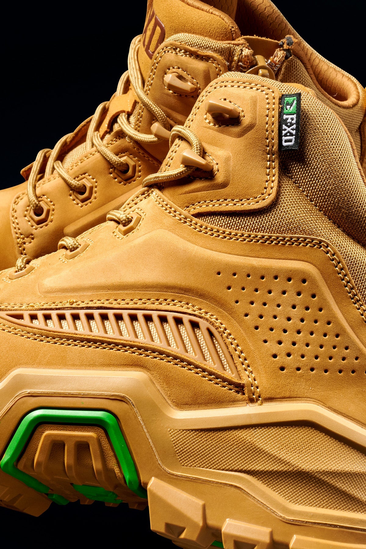 FXD Workwear Nitrocore Mid Cut, High Performance Work Boots (DURA X-2)