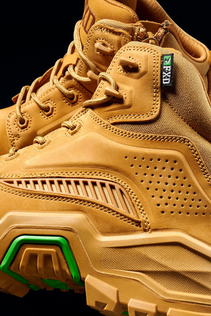 FXD Workwear Nitrocore Mid Cut, High Performance Work Boots (DURA X-2)