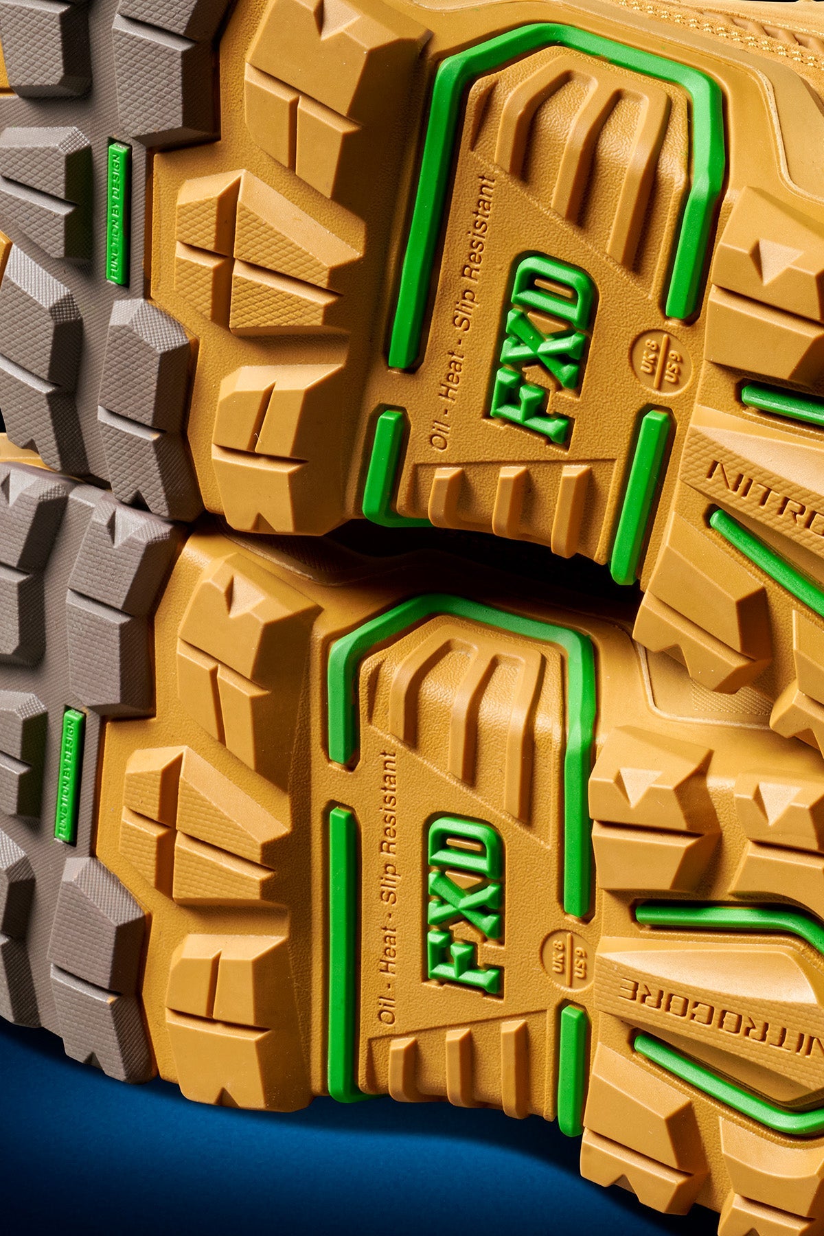 FXD Workwear Nitrocore Mid Cut, High Performance Work Boots (DURA X-2)