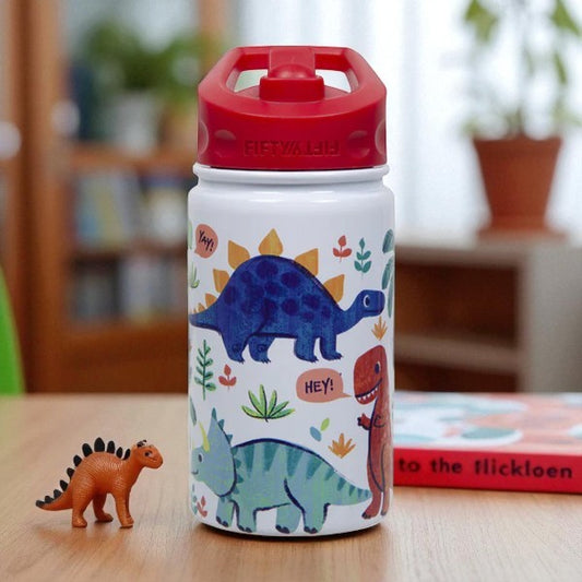 Fiftyfifty Kids Bottle With Straw Cap Lid 354Ml (FDW180)