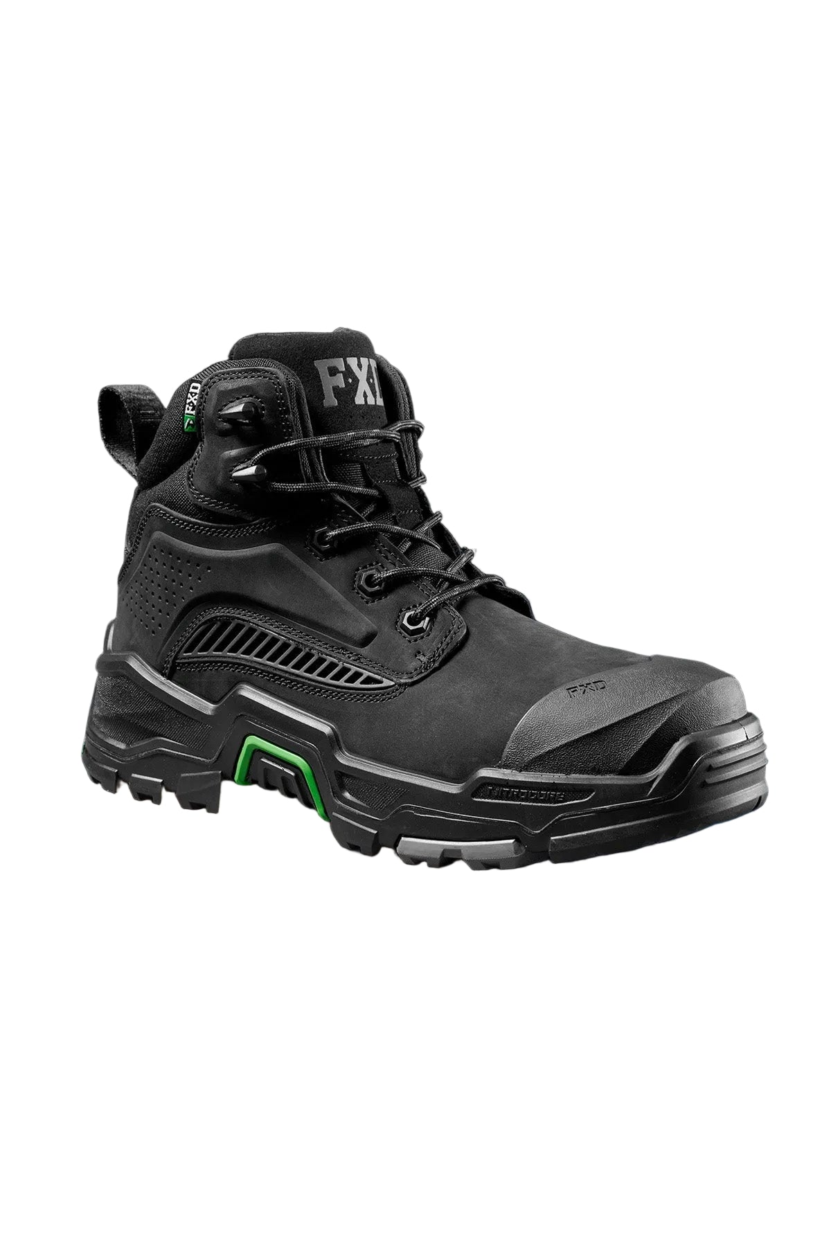 FXD Workwear Nitrocore Mid Cut, High Performance Work Boots (DURA X-2)