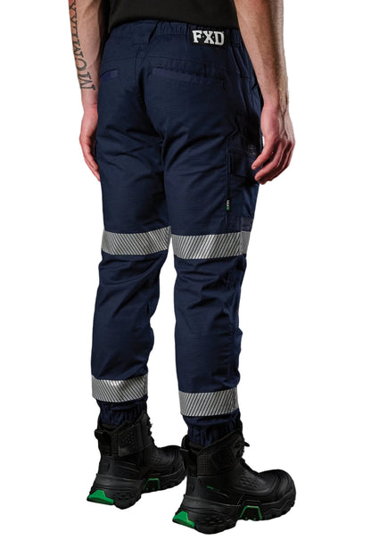 FXD Workwear Reflective Cuffed Elastic Waist Stretch Ripstop Work Pant (WP12CT)