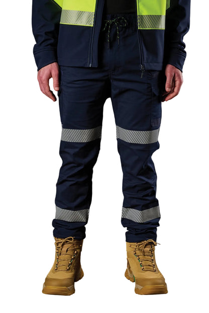 FXD Workwear Reflective Elastic Waist Stretch Ripstop Work Pant (WP12T)