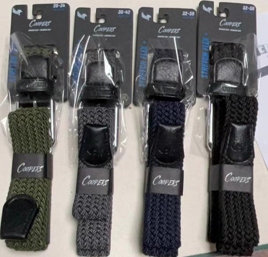 Coopers Workwear Stretch Flex + Belt Army Green (C401)