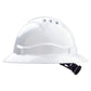 Pro ChoiceV6 Hard Hat Vented Full Brim Ratchet Harness-(HHV6FB)