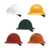 Pro Choice Hard Hat (V6) - Vented, Full Brim, 6 Point Ratchet Harness Each of 1 (HHV6FB)