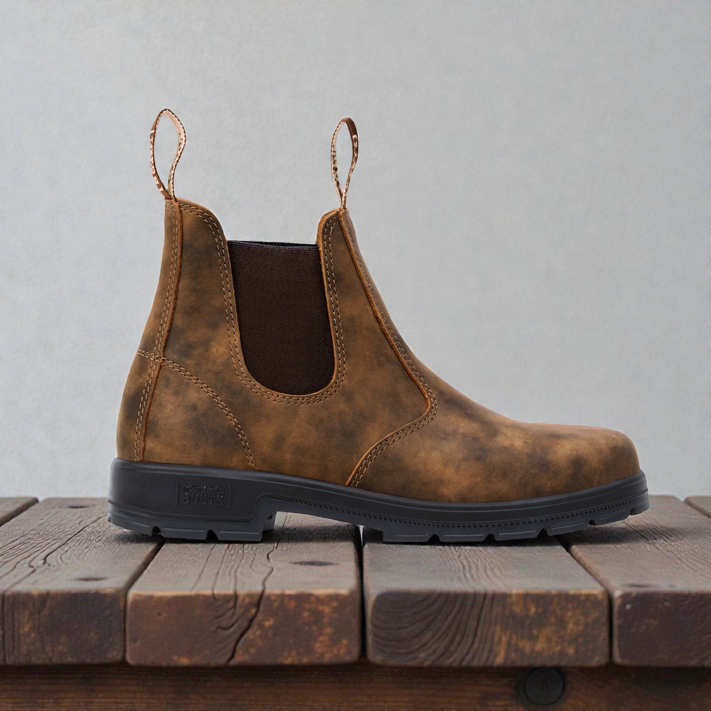 Mongrel K9 Cloudy Brown Elastic Sided Boot (K91075)