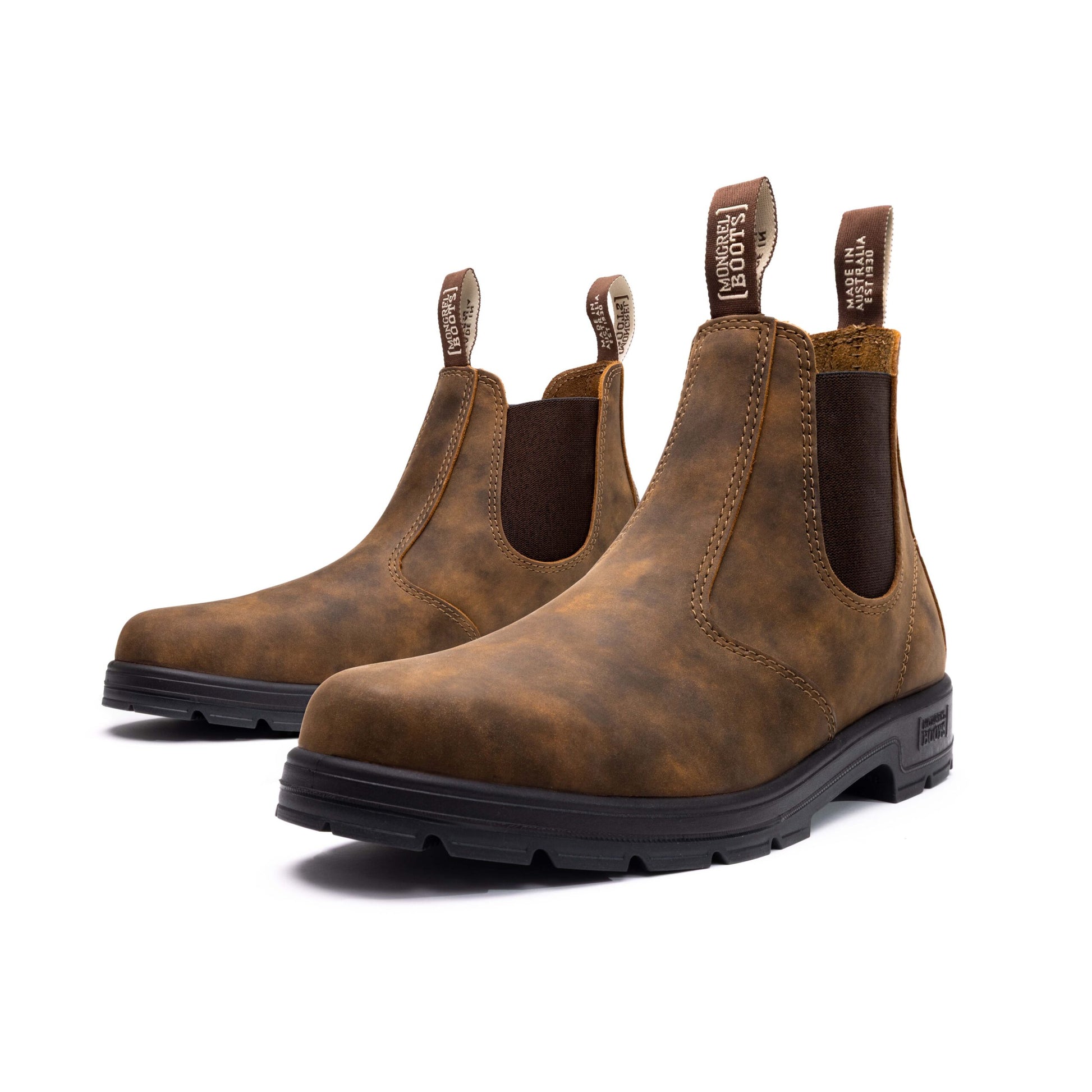 Mongrel Cloudy Brown K9 Elastic Sided Boot (K91075)