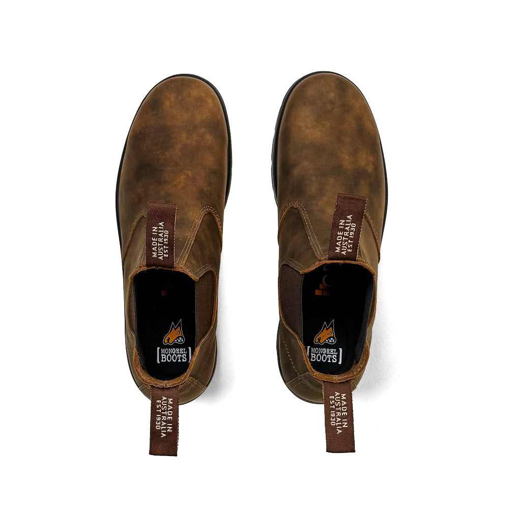 Mongrel Cloudy Brown K9 Elastic Sided Boot (K91075)
