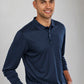 Biz Collection Action Mens Long Sleeve Polo (P206ML)