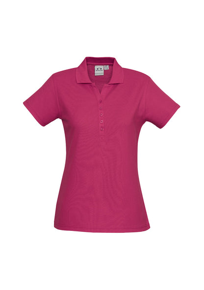 Biz Collection Ladies Crew Polo (P400LS)