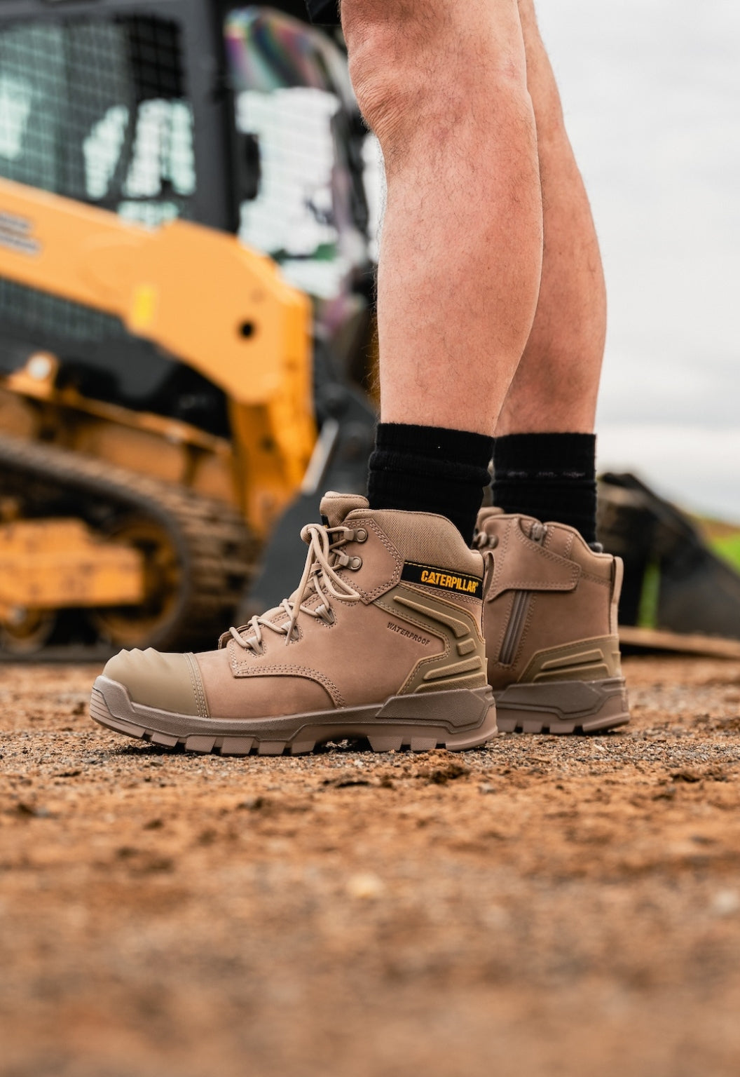 CAT Workwear Striver XL 6" AUS ZIP WP AT Safety Boot (P727060)