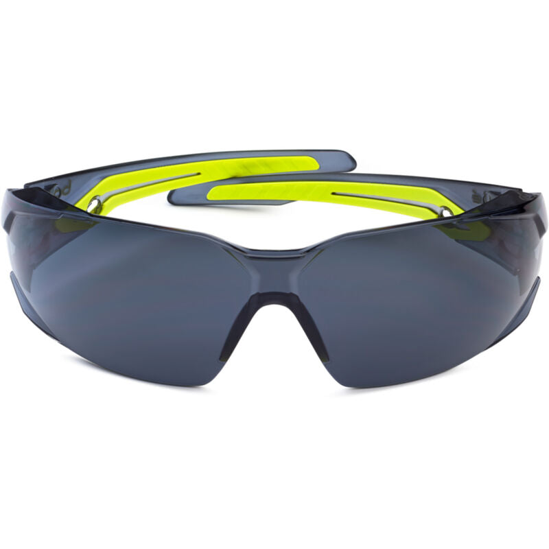 Bolle Safety SILEX Smoke Translucent / Yellow Temples AS/AF Smoke Lens (SILEXPSF)