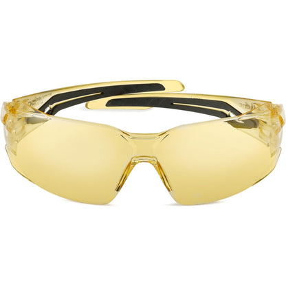 Bolle Safety SILEX Amber (Yellow) Translucent / Black Temples AS/AF Amber (Yellow) Lens (SILEXPSJ)