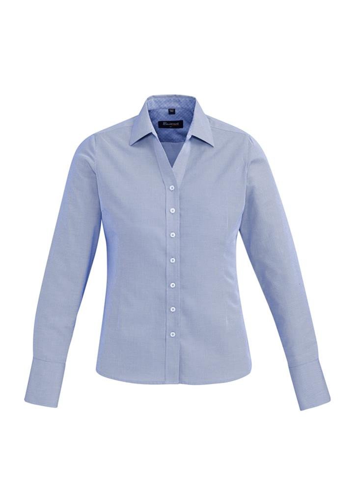 Biz Corporates Hudson Ladies Long Sleeve Shirt (40310)