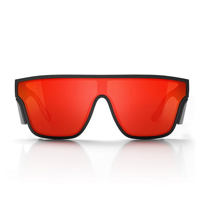 Safestyle Primes Matte Black Frame Reflectors Red Lens (PMBRT100)