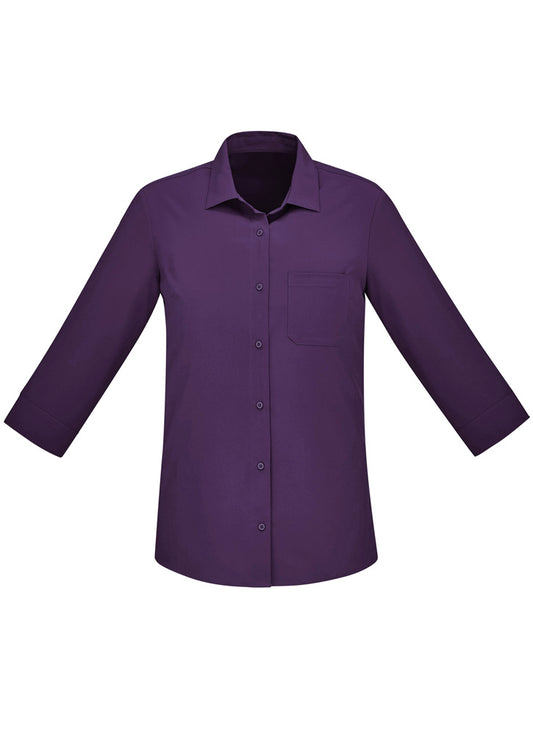 Biz Care Womens Florence 3/4 Sleeve Shirt (CS951LT)