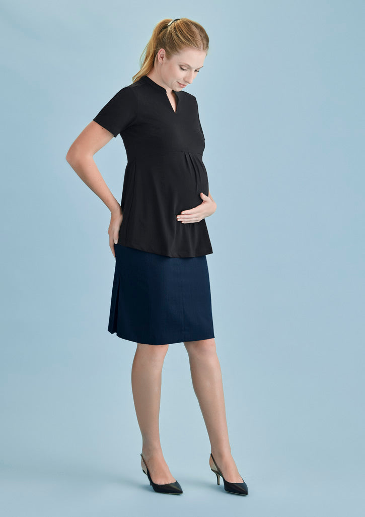 Biz Corporate Cool Stretch Womens Maternity Skirt (RGS307L)