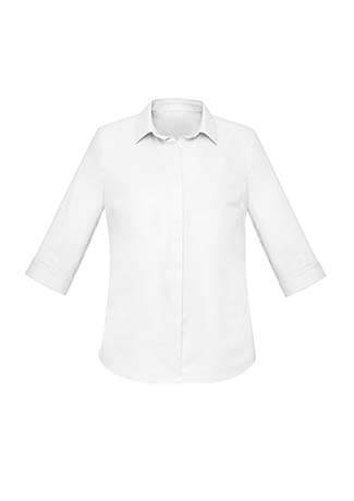 Biz Corporate Womens Charlie 3/4 Shirt (RS968LT)