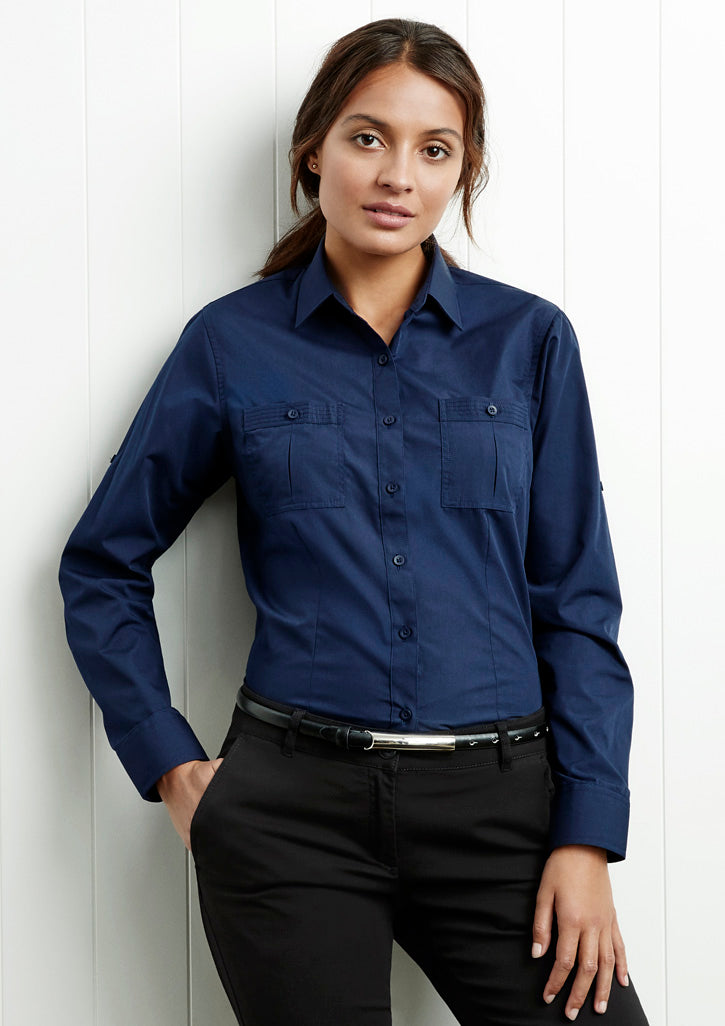 Biz Collection Womens Bondi L/S Shirt (S306LL)