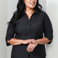 Biz Collection Womens Preston 3/4 Sleeve Shirt (S312LT)
