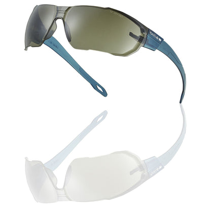 Bolle Safety Swift Smoke safety glasses-(SWIFTN20A)