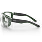 Safestyle Switches Clear/Green Frame Clear Lens Safety Glasses (SPSW1-0002)