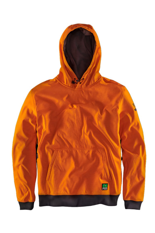 FXD Workwear Bonded Membrane Fleece Hoodie (WF-1) HI-VIS