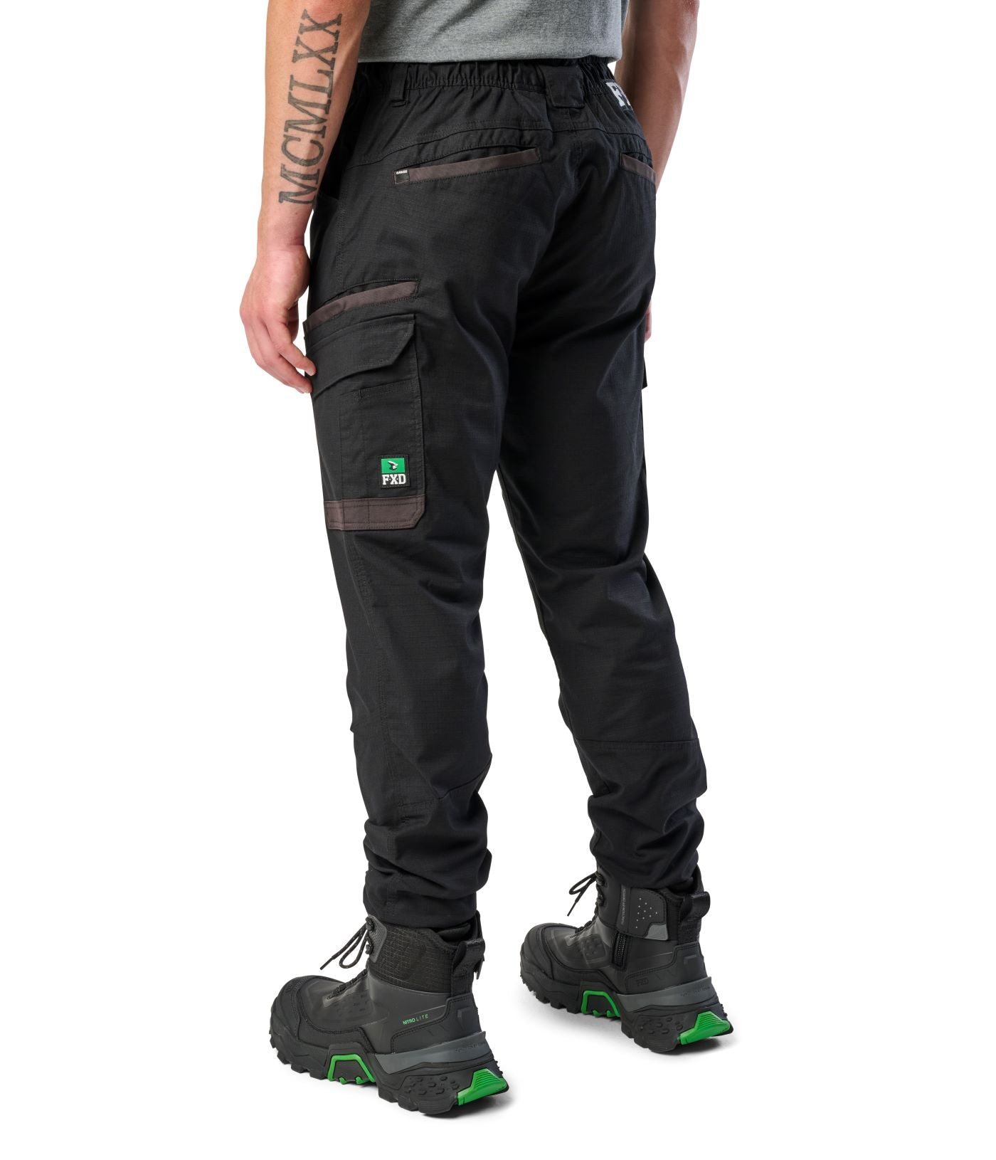 FXD Workwear Cuffed Elastic Waist Stretch Ripstop Pant (WP-12C)
