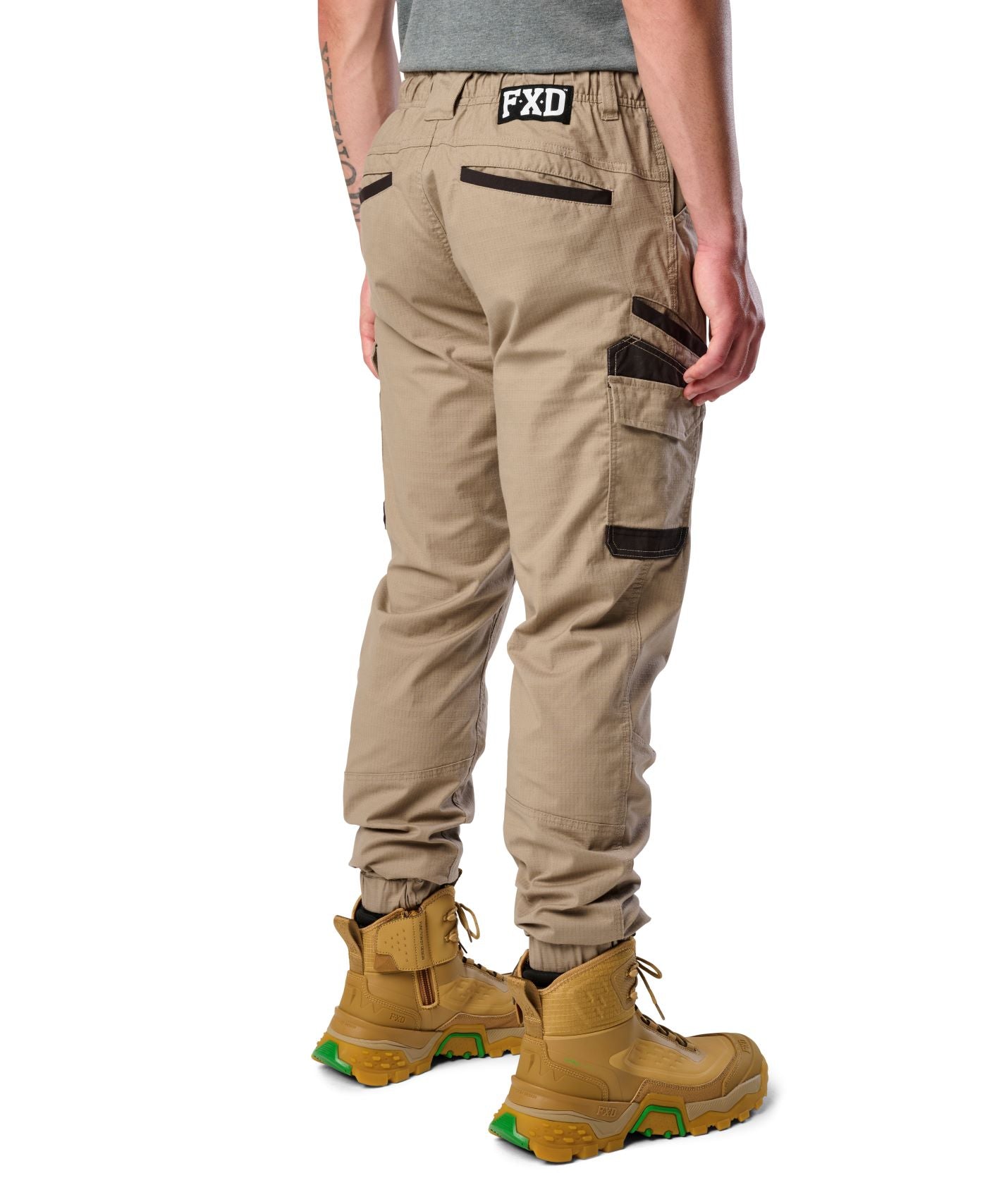 FXD Workwear Cuffed Elastic Waist Stretch Ripstop Pant (WP-12C)