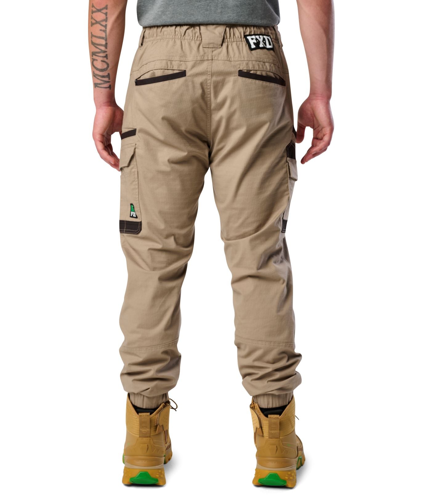 FXD Workwear Cuffed Elastic Waist Stretch Ripstop Pant (WP-12C)