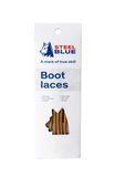 Steel Blue PK 10 Laces Retail Wheat/Brown