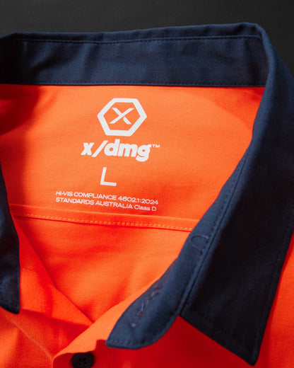XDMG Workwear Long Sleeve Hi Vis Shirt (ULS-1)
