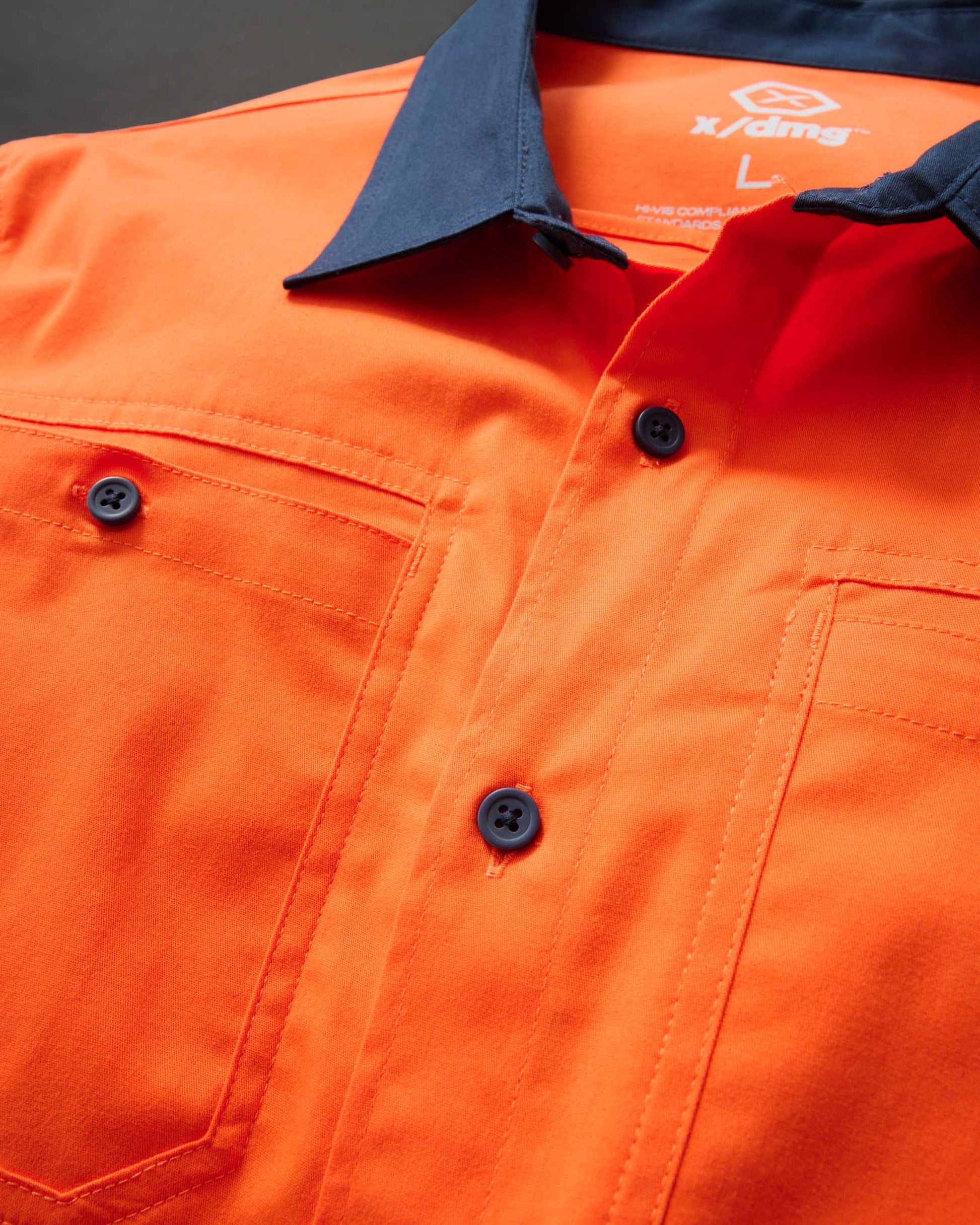 XDMG Workwear Short Sleeve Hi Vis Shirt (USS-1)