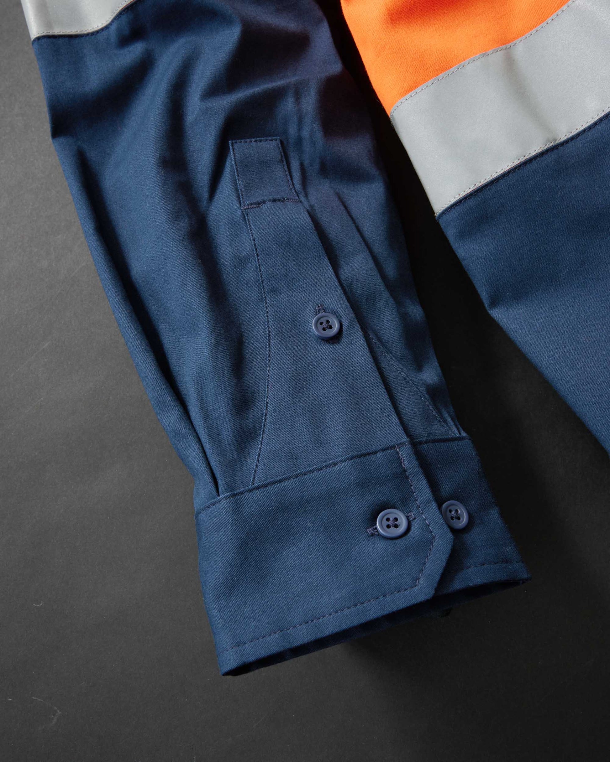 XDMG Workwear Tapped Long Sleeve Hi Vis Shirt (ULS-1T)