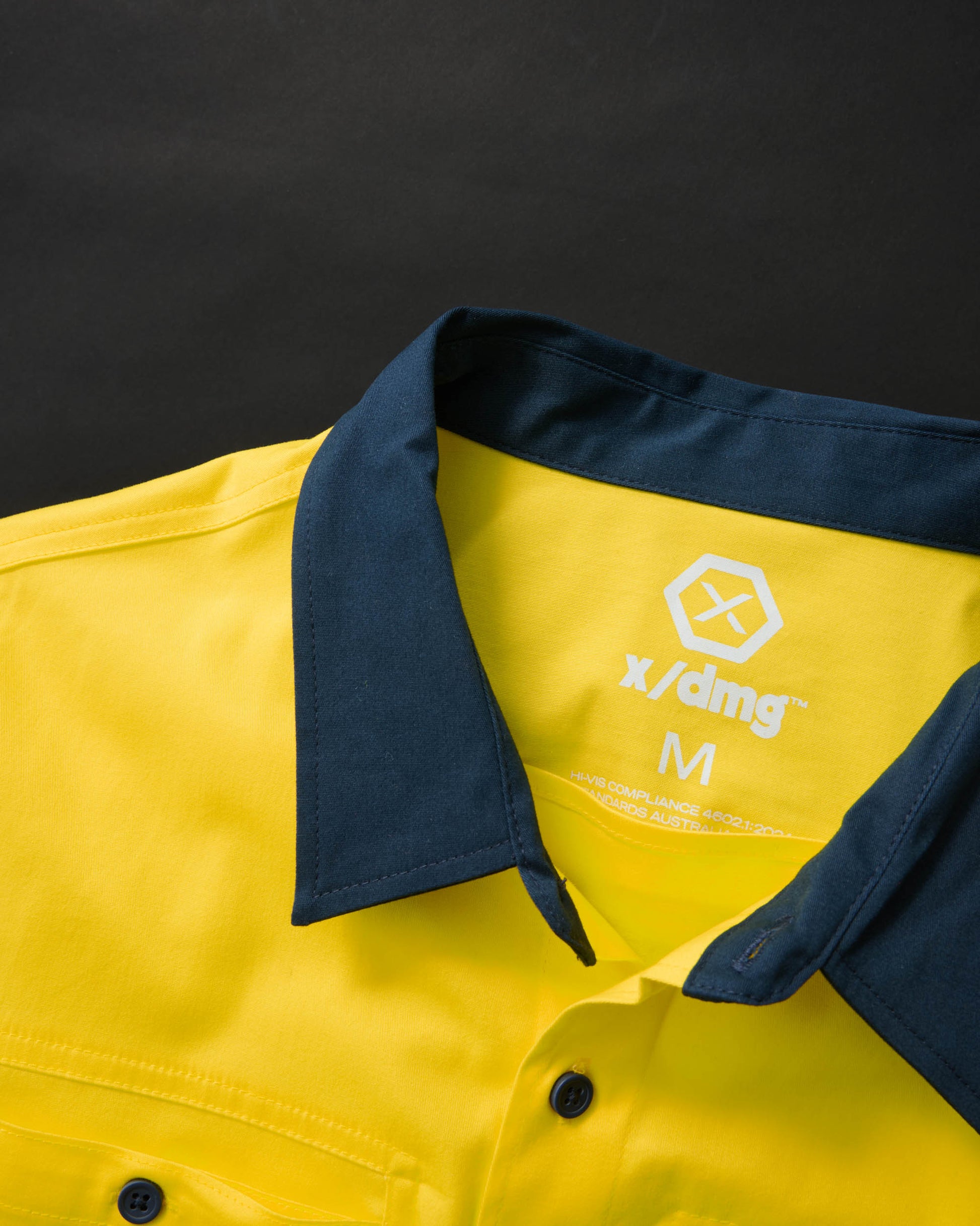 XDMG Workwear Tapped Long Sleeve Hi Vis Shirt (ULS-1T)