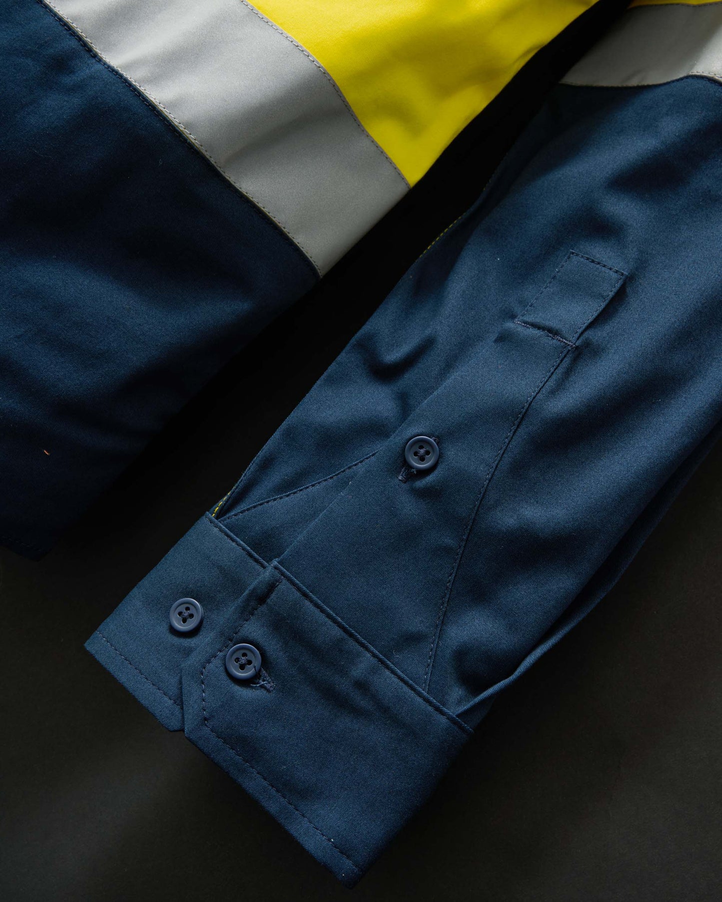 XDMG Workwear Tapped Long Sleeve Hi Vis Shirt (ULS-1T)