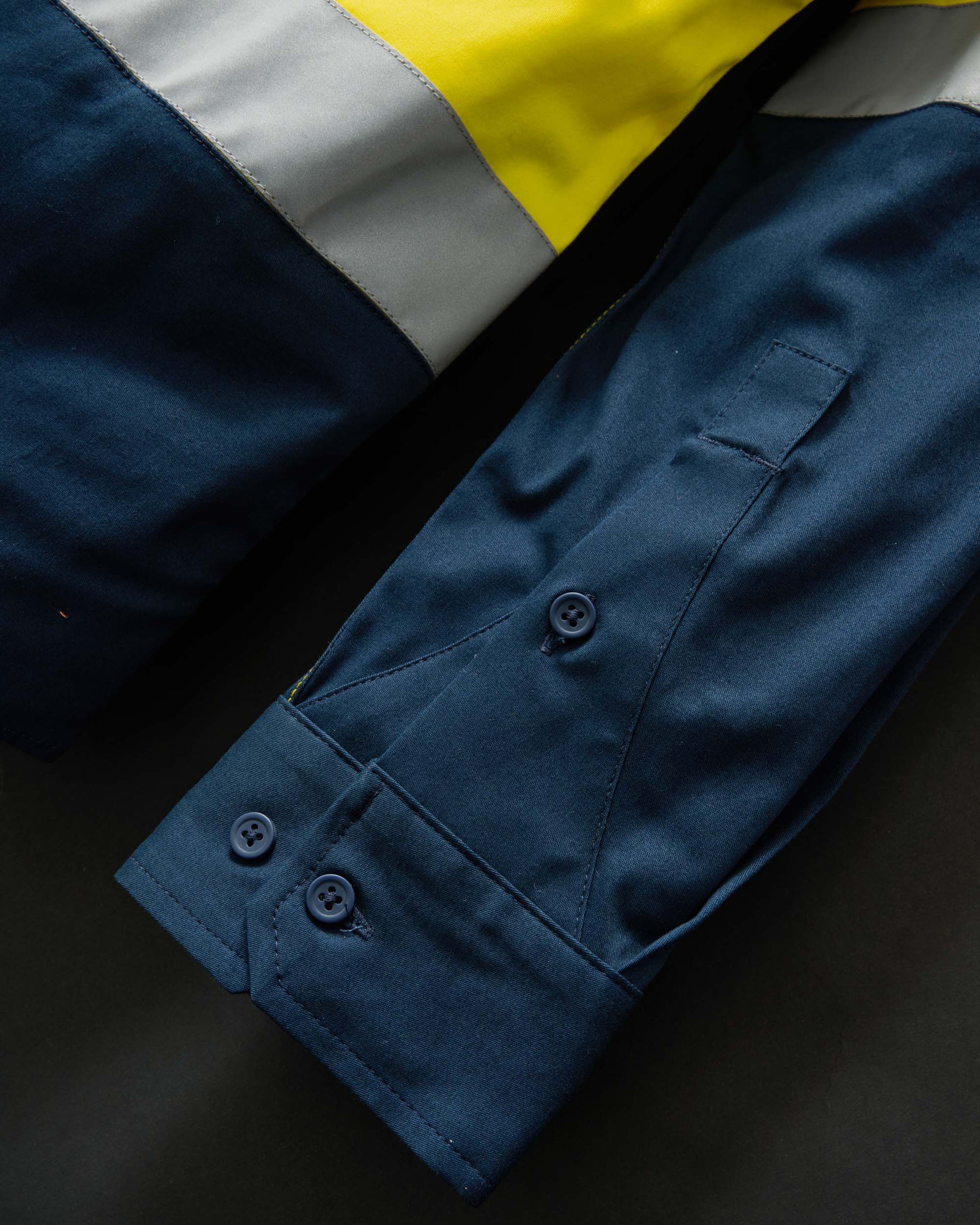 XDMG Workwear Tapped Long Sleeve Hi Vis Shirt (ULS-1T)