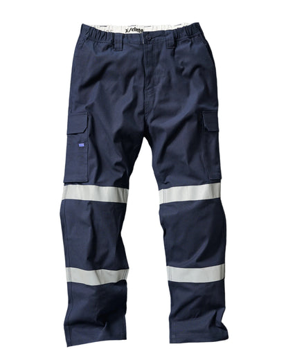 XDMG Workwear Elastic Waist Reflective Taped Cargo Pant (UP-2T)
