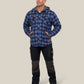 Hard Yakka Quilted Flannel Hooded Shacket (Y06690)