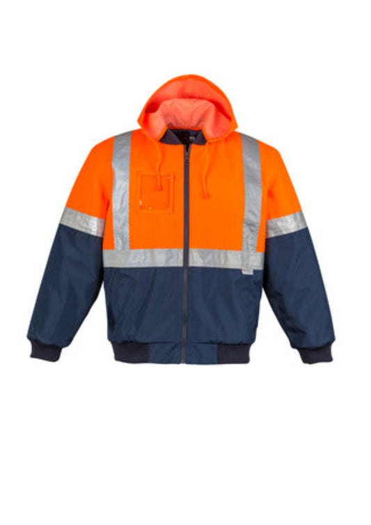 Syzmik Mens Hi Vis Quilted Flying Jacket (ZJ351