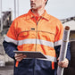 Syzmik Mens Hi Vis Cotton Drill Jacket (ZJ590)