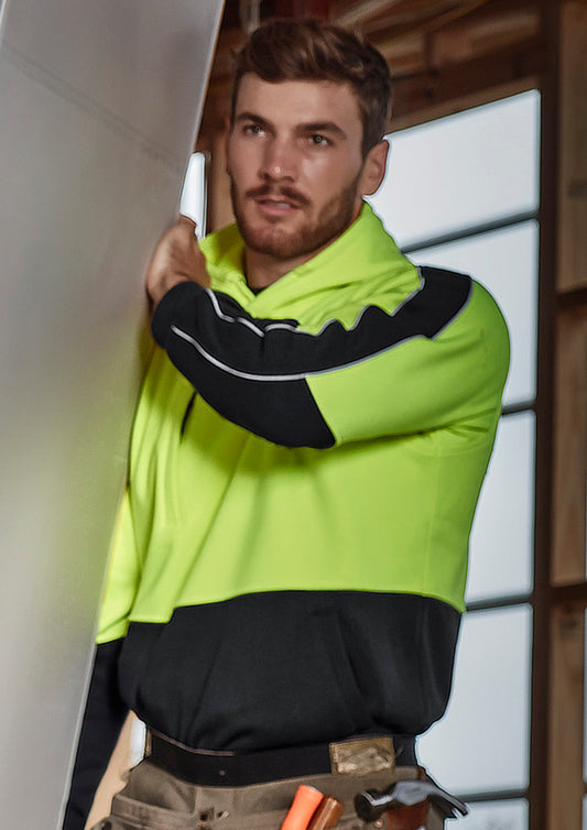 Syzmik Unisex Hi Vis Pullover Hoodie (ZT484/ZT481